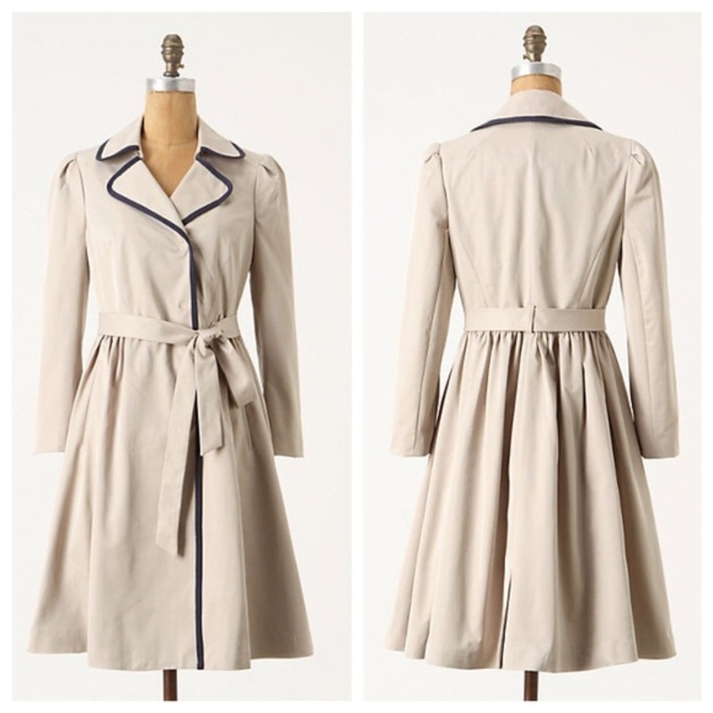 Elevenses Fair Lady Belted Trench Tan 6